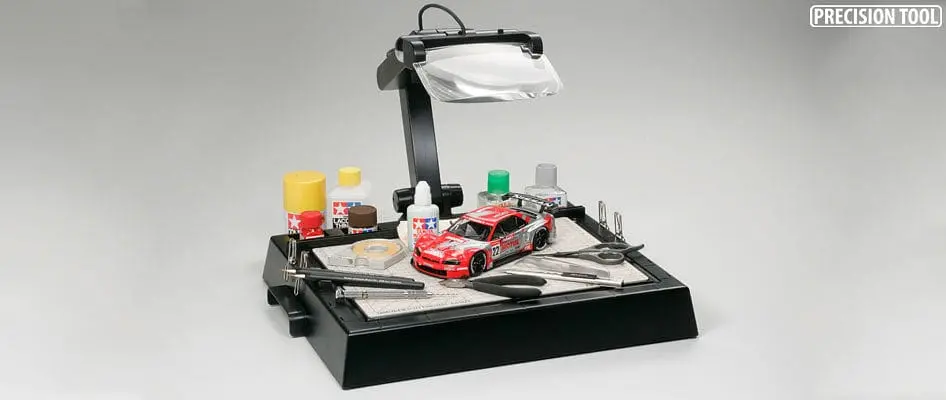 Tamiya 74064 Work Station W/Magnifying Lens(Store Only) 1