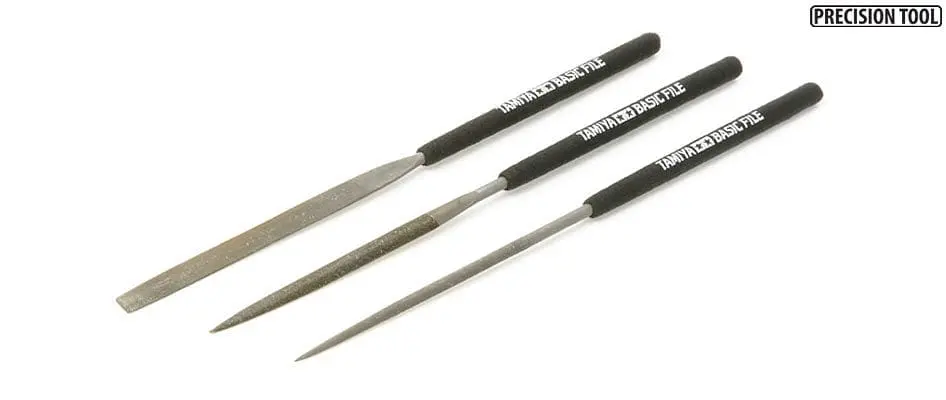 Tamiya 74104 Basic File Set - Smooth Double-Cut 1