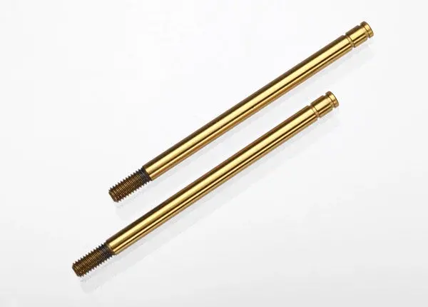 Traxxas 1664T Shock Shafts, Hardened Steel, Titanium Nitride Coated (Long) (2) 0.02 1