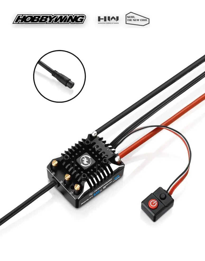 Xerun 30112102 Brushless Esc Axe 80A Suitable For 1:10 Crawlers 1