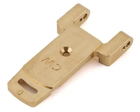 Custom Works 3269 B6.1 Brass Outer Pivot Arm For Team Associated Hubs 1