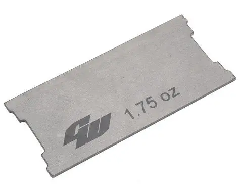 Custom Works 3267 Outlaw 4 Steel Shorty Battery Weight ( 1.75Oz / 50 G ) 1
