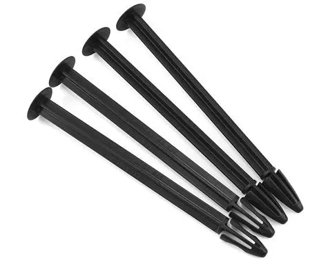 De Racing Der-Tsb-Blk 1/8 Buggy Tire Spikes (Black) (4) 1