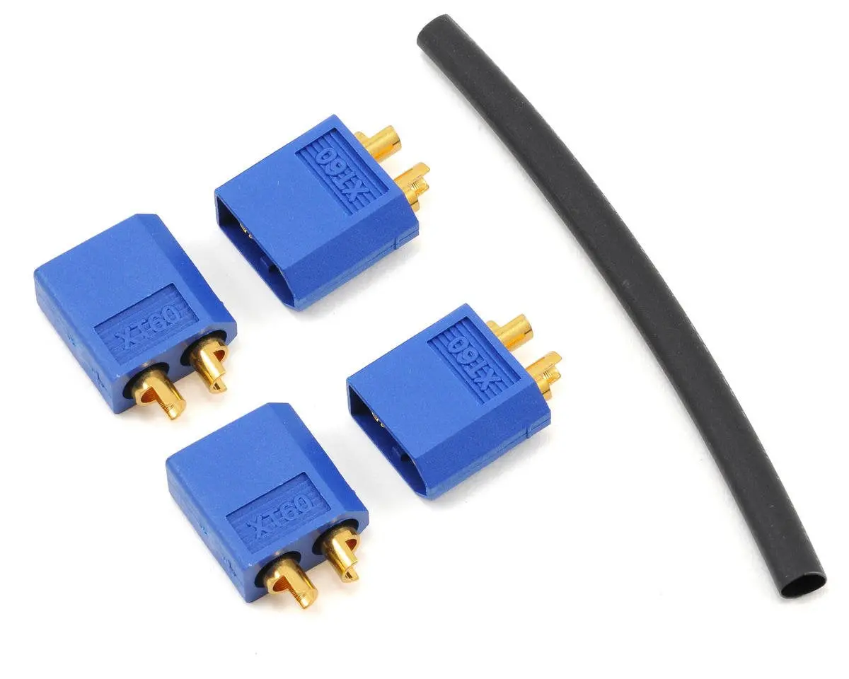 Protek Rc Ptk-5029 3.5Mm "Trucurrent" Xt60 Polarized Device Connectors (4 Male) 1
