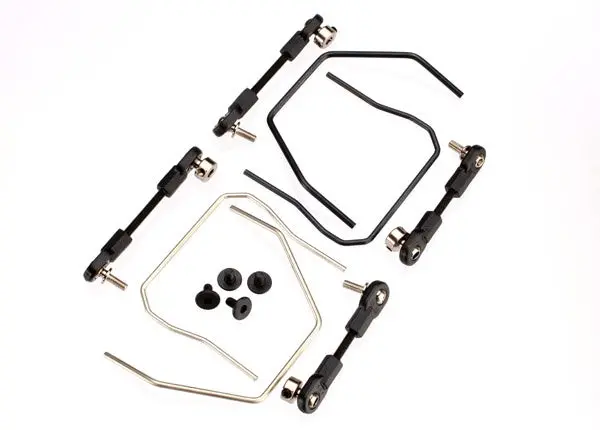 Traxxas 6898 Sway Bar Kit (Front And Rear) (Includes Front And Rear Sway Bars And Adjustable Linkage) 0.115 1