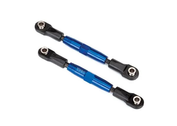 Traxxas 3643X Camber Links, Front (Tubes Blue-Anodized, 7075-T6 Aluminum, Stronger Than Titanium) (83Mm) (2) 1