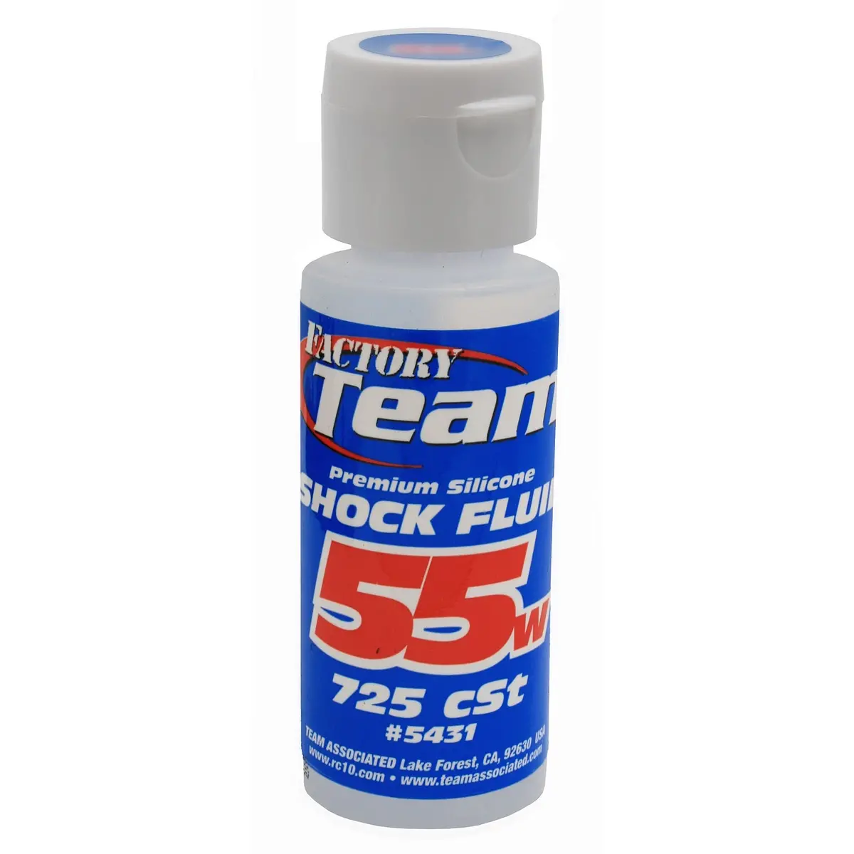 Team Associated 5431 Silicone Shock Fluid 55 Weight/725Cs 1