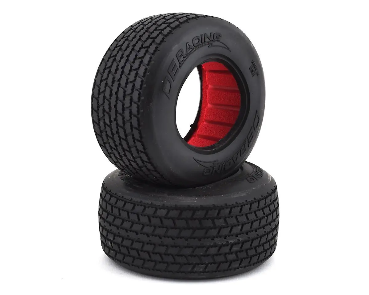De Racing Der-G6t-D30 G6t Oval Sc 2.2/3.0" Short Course Truck Tires W/Inserts (2) (D30) 1