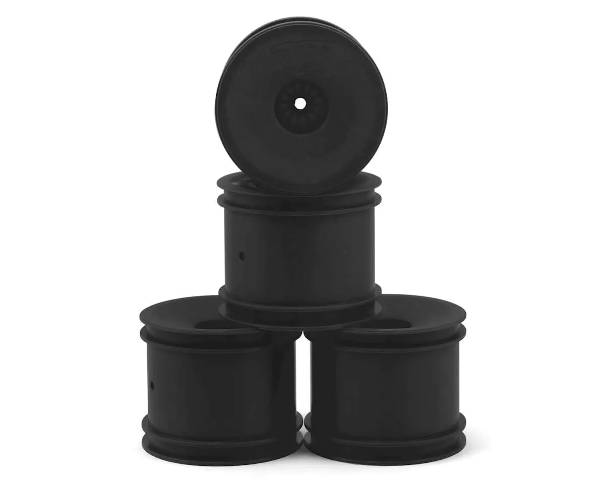 De Racing Der-Ss4-Ab 12Mm Hex "Speedline" 2.2" 1/10 Stadium Truck Wheel (Black) (4) (T4.2) 1