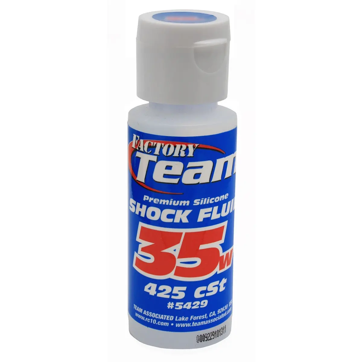 Team Associated 5429 Silicone Shock Fluid, 35 Weight 2 Oz 1