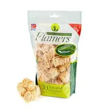 Flamers Pack Of 30 Natural Firelighters 1