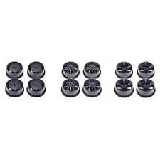 Tamiya 95245 Jr Mini 4Wd Carbon Wheel Set - Low Profile 1