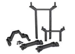 Traxxas 8215 Body Mounts & Posts, Front & Rear (Complete Set) 0.172 1