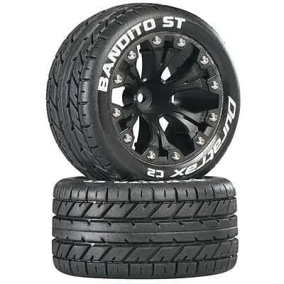 Dtxc 3544 Bandito St 2.8 Truck Mntd 1/2 Offset C2 Blk (2) 1