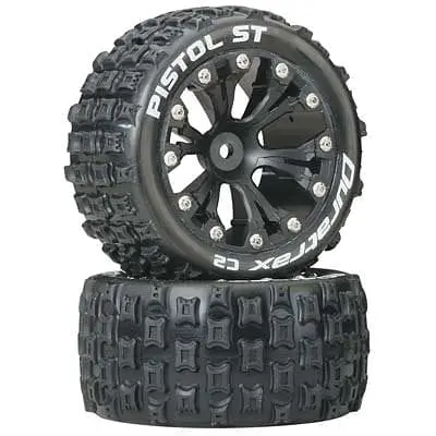 3554 Pistol St 2.8" Truck 2Wd Mntd Rear C2 Blk (2) 1