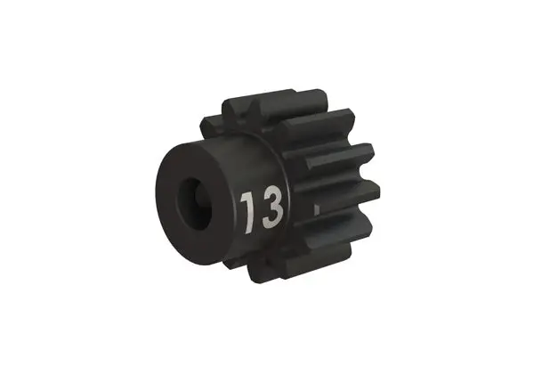 Traxxas 3943X Gear, 13-T Pinion (32-P), Heavy Duty (Machined, Hardened Steel)/ Set Screw 0.022 1