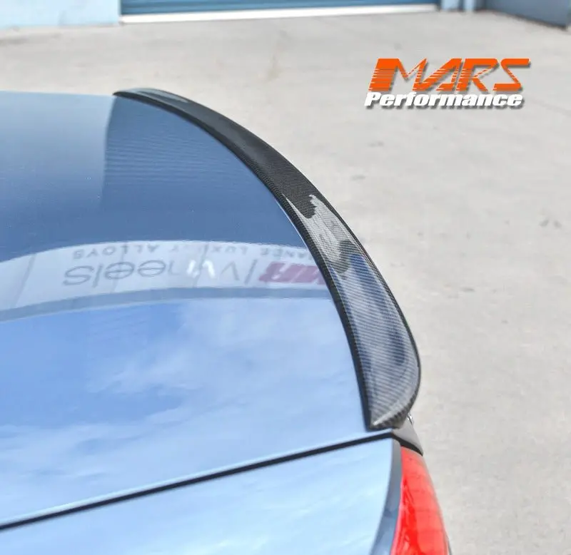 E63 Amg Style Carbon Fibre Rear Trunk Lip Spoiler Bodykit For Mecedes Benz W211 E-Class Sedan 03-08 1