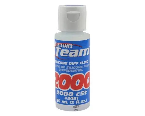 Team Associated 5451 Silicone Diff Fluid 2,000Cst 1