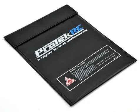 Protek Rc Ptk-Liposafe Flame Resistant Lipo Polymer Charging Bag (Large, 23X30cm) 1