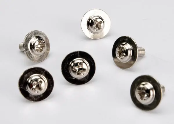 Traxxas 3185X - Screws, 3X8mm Washerhead Machine (Large Head For Motor Mount) (6) 1