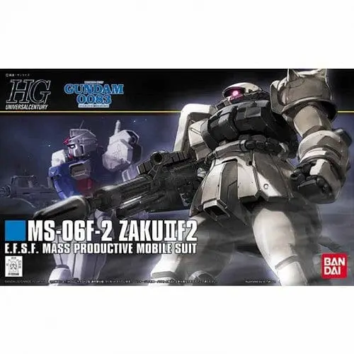 Bandai 162048 #107 Ms-06F-2 Zaku Ii F2 1