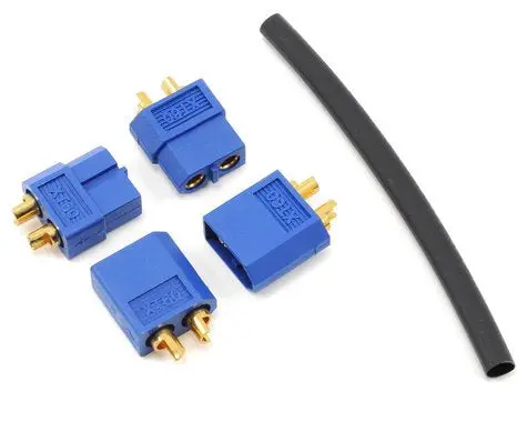 Protek Rc Ptk-5030 3.5Mm "Trucurrent" Xt60 Polarized Connectors (2 Male/2 Female) 1