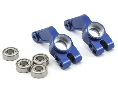 St Racing St3652b Concepts Oversized Rear Hub Carrier W/Bearings (Blue) 1