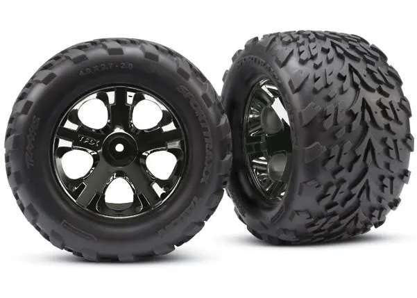 Traxxas 3669A Tires & Wheels, Assembled, Glued (2.8') (Nitro Rear/ Electric Front) 1