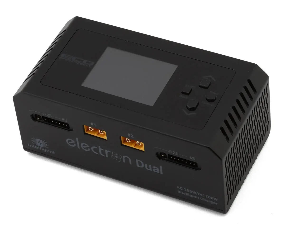 Ecopower "Electron Dual" Intelligent Lipo/Lihv/Life Ac/Dc Charger (6S/16A) (Ac-300W) (Dc-350W X2) 1016 1