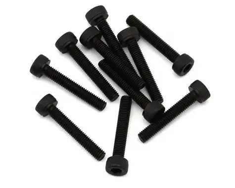 Ecopower Ecp-H-1208 3Mm "High Strength" Steel Socket Head Cap Screws (10) (3X18mm) 1