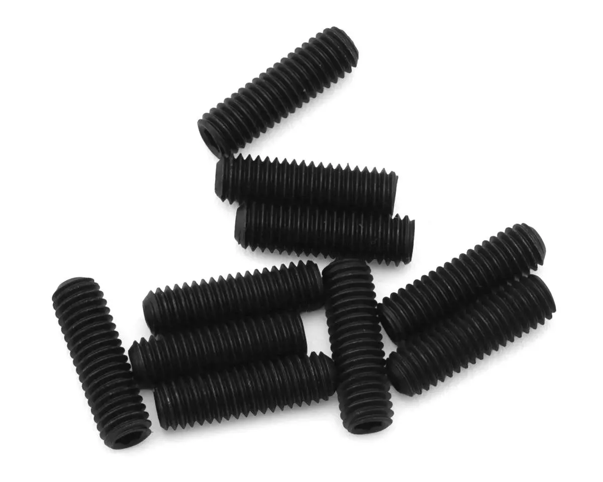 Ecopower Ecp-H-4005 3Mm "High Strength" Steel Cup Style Set Screws (10) (3X10mm) 1