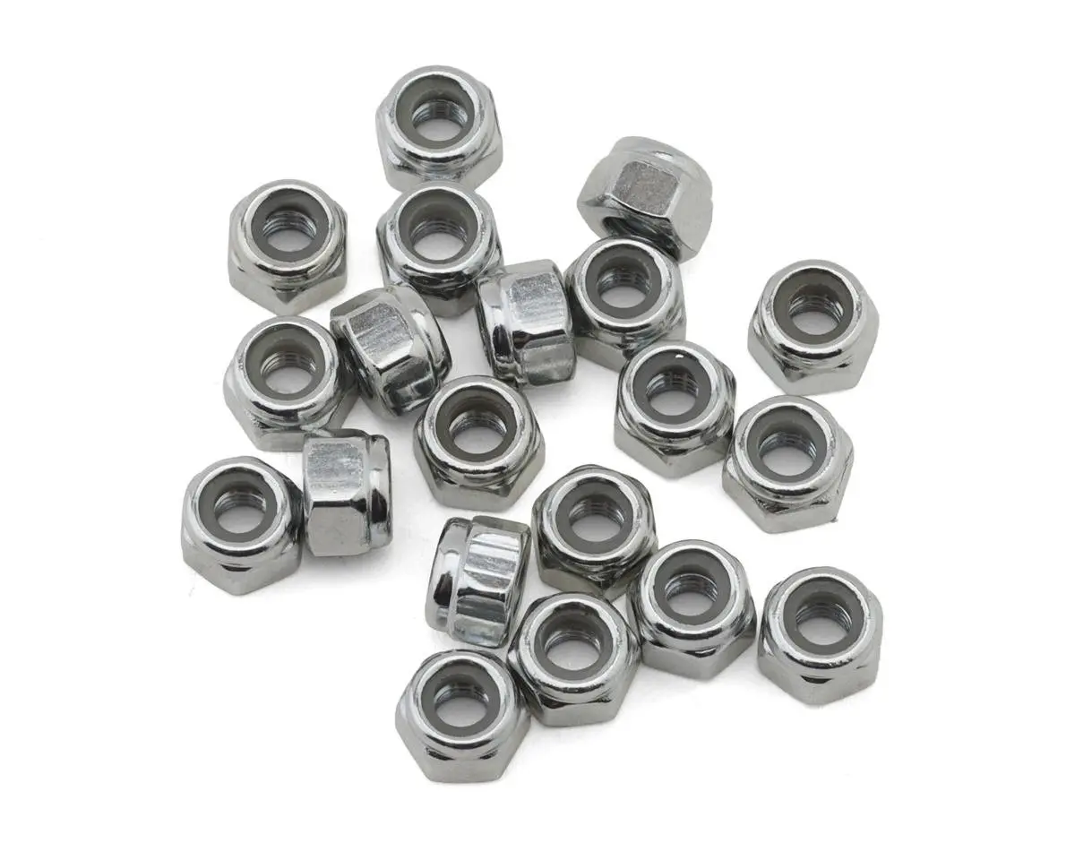 Ecopower Ecp-H-5200 3Mm "High Strength" Stainless Steel Nylon Locknuts (20) 1