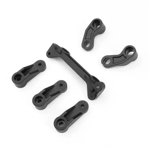 Tekno Tkr6526b Bell Cranks, Servo Horns, Ackerman Plate (Revised, Requires Tkr6519b) 1