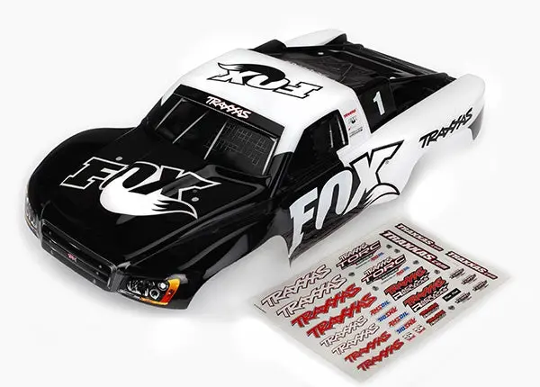 Traxxas 6849 Body, Slash 4X4/Slash, Fox Edition (Painted, Decals Applied) 0.524 1