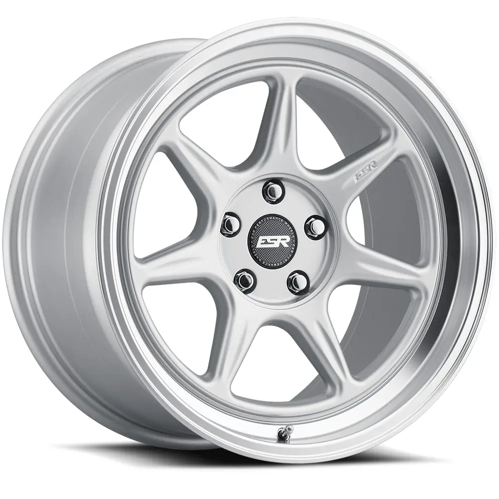 Esr Wheels Cr7 Hyper Silver Machine Lip 1