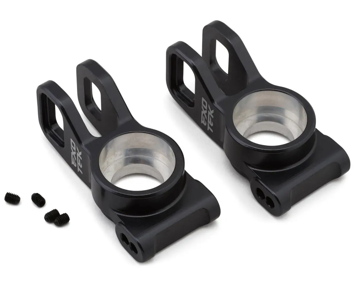 Exotek 2323 Tekno Eb48/Nb48 2.2 Aluminum Hd Rear Hubs (Gunmetal) (2) 1