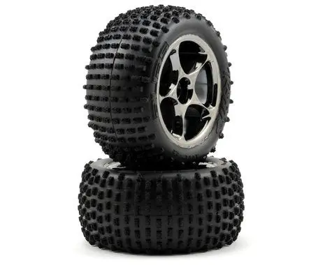 Traxxas 2470A Tires & Wheels, Assembled (Bandit Rear) 1