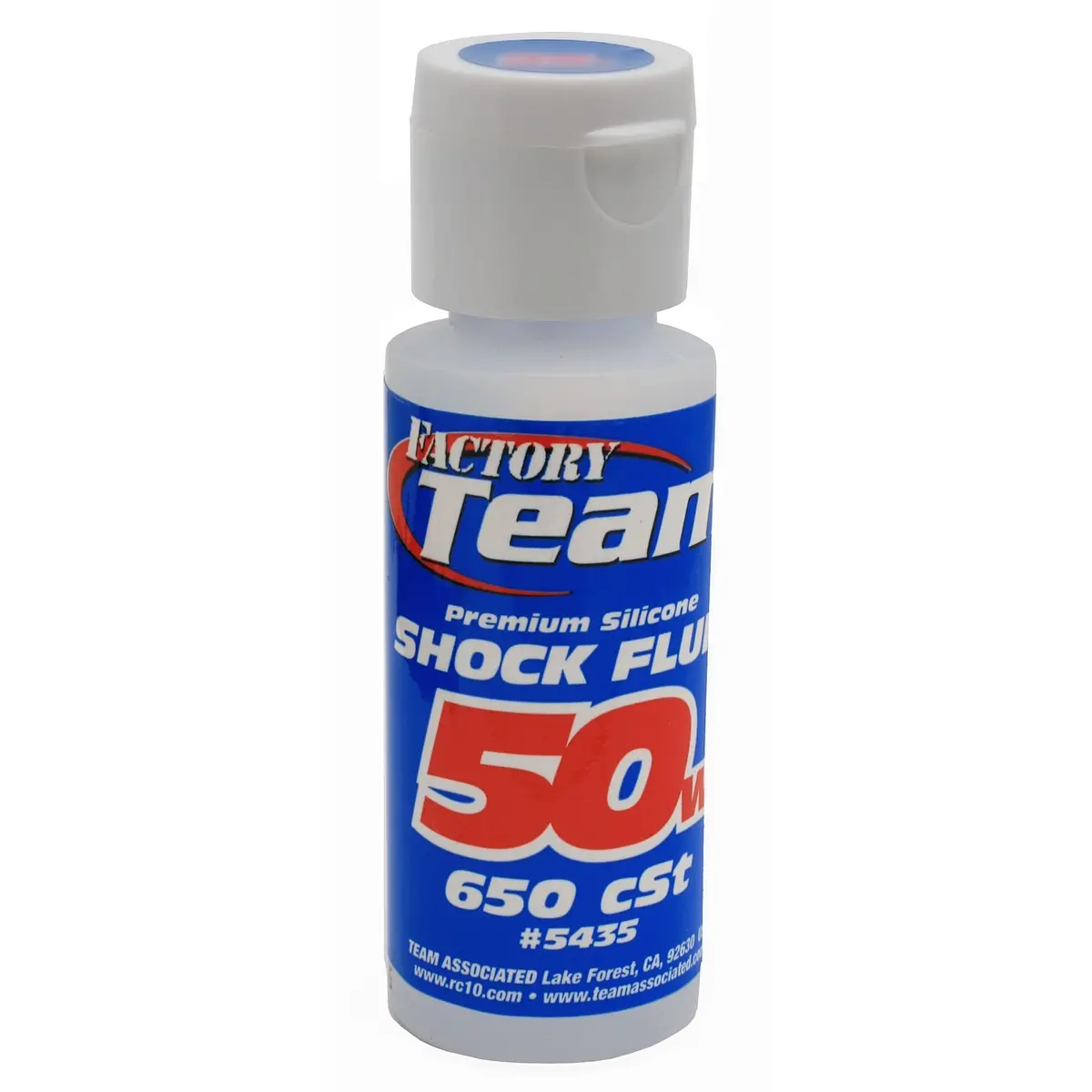 Team Associated 5435 Silicone Shock Fluid,50 Weight 2Oz 1