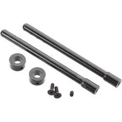 Duratrax Dtxc2618 Nylon Body Mount Post Black 3.5" (2) 1