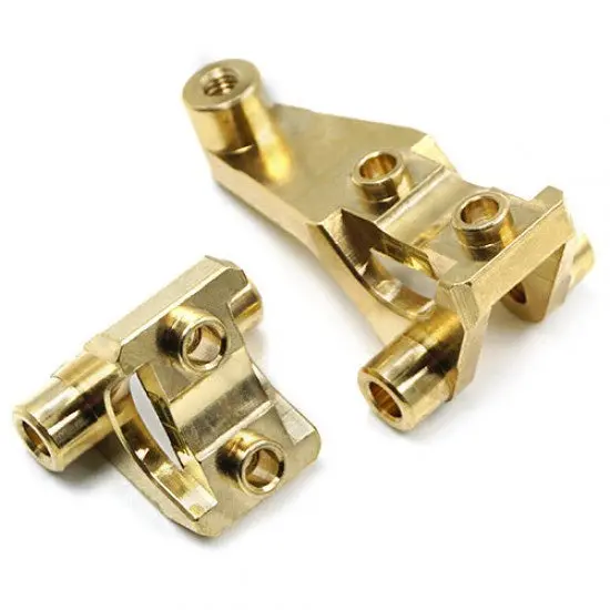 Yeah Racing Trx4-061 Brass Front Suspension Link Mount Set For Traxxas Trx-4 Trx-6 1