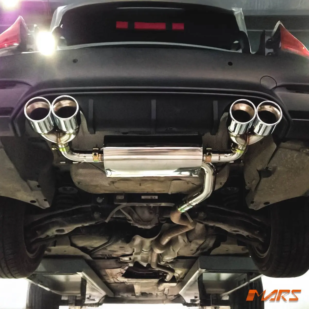 F80 M3 F82 M4 Style Twin Outlet Muffler Exhaust For Bmw 3-Series F30 F31 & 4-Series F32 F33 F36 1