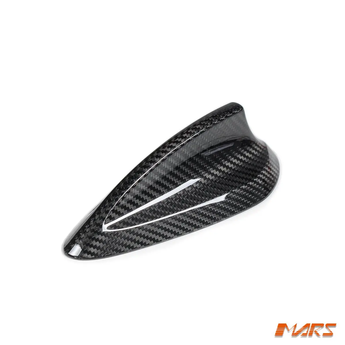 Flokraft Dry Carbon Fibre Roof Shark Fin Cover For Bmw 1-Series F20 F40 / 2-Series F45 F46 / 3-Series F31/ X1 F48 / X2 F39 / X3 G01 / X4 F26 G02 / X5 F15 G05 / X6 F16 G06 / X7 G07 1