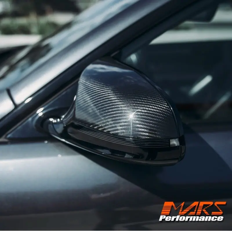 Flokraft Rhd Dry Carbon Fibre Replacement Mirror Cover Bodykit For Bmw M-Series M3 F80 & M4 F82 F83 & M2 F87 Competition 2