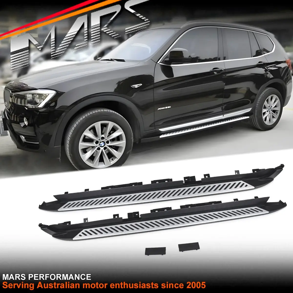 Foot Rest Running Boards Side Step Nerf Bar For Bmw X3 F25 2010-2017 1