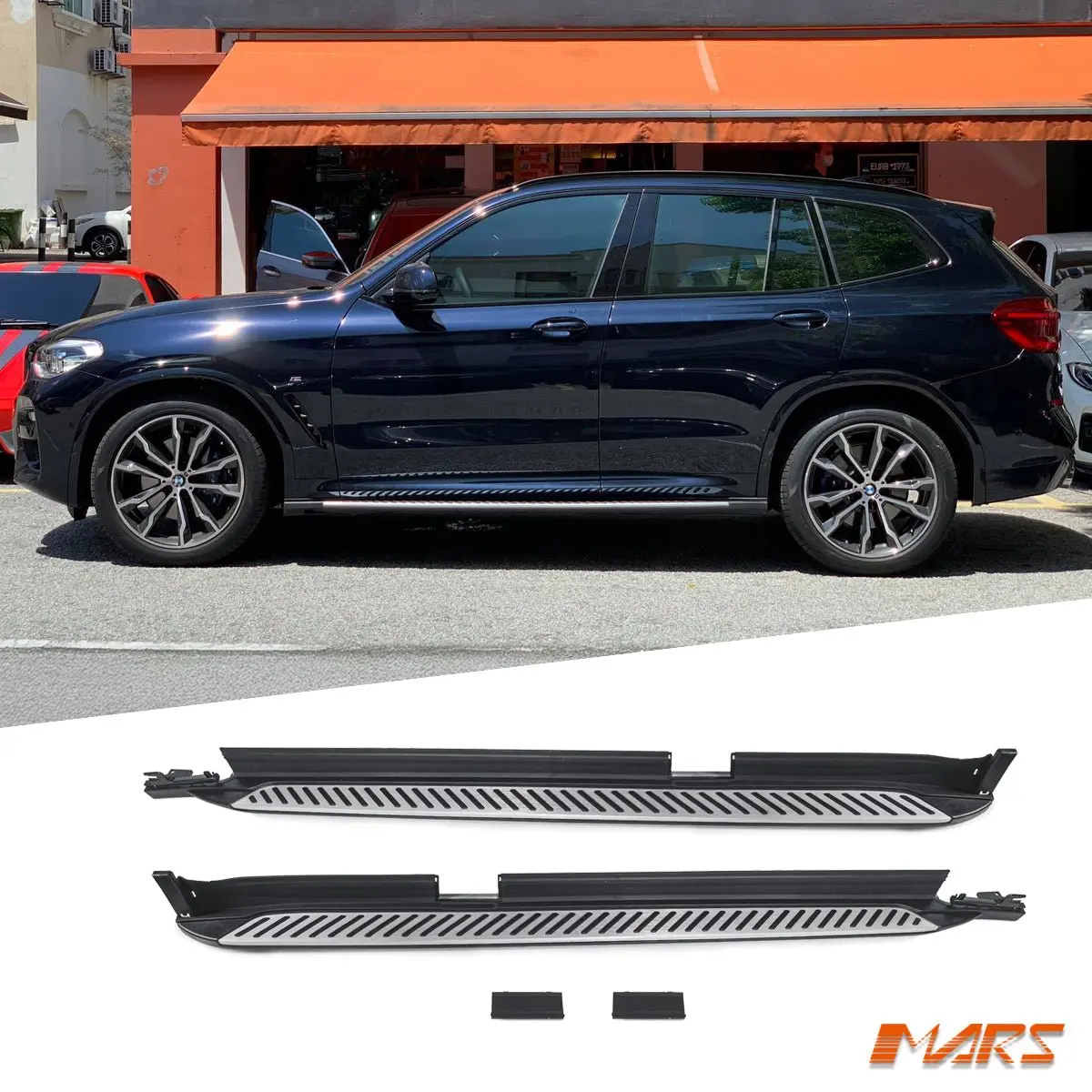 Foot Rest Running Boards Side Step Nerf Bar For Bmw X3 G01 2017 To 2024 1