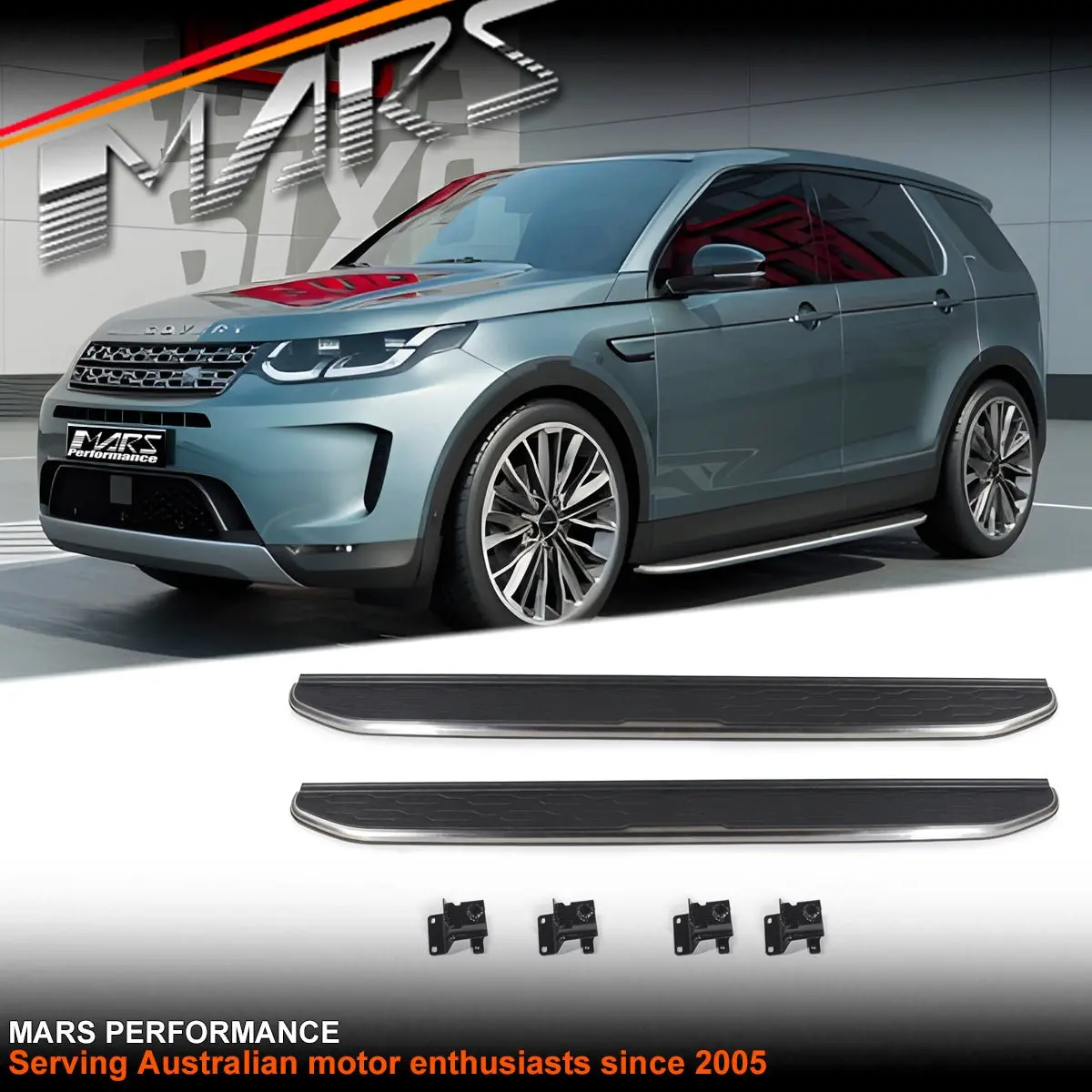 Foot Rest Running Boards Side Step Nerf Bar For Land Rover Discovery Sport L550 2015-2025 1