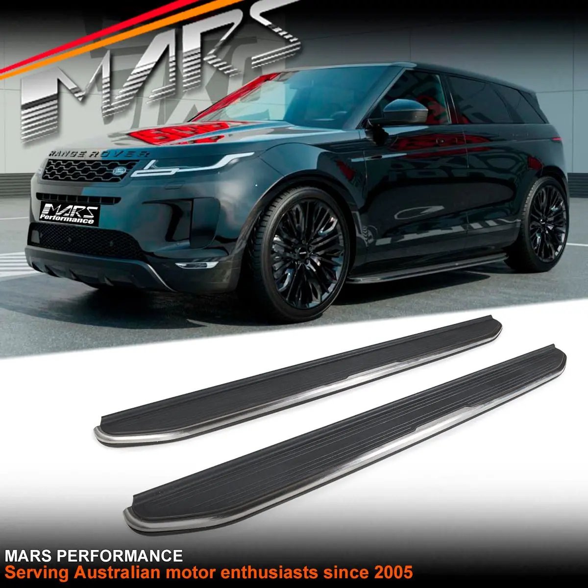 Foot Rest Running Boards Side Step Nerf Bar For Land Rover Range Rover Evoque L551 2019-2024 1