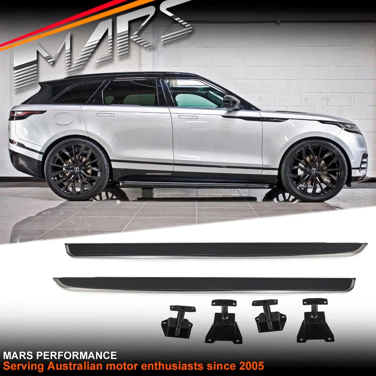 Foot Rest Running Board Side Steps Nerf Bar For Land Rover Range Rover Velar L560 2017-2025 1