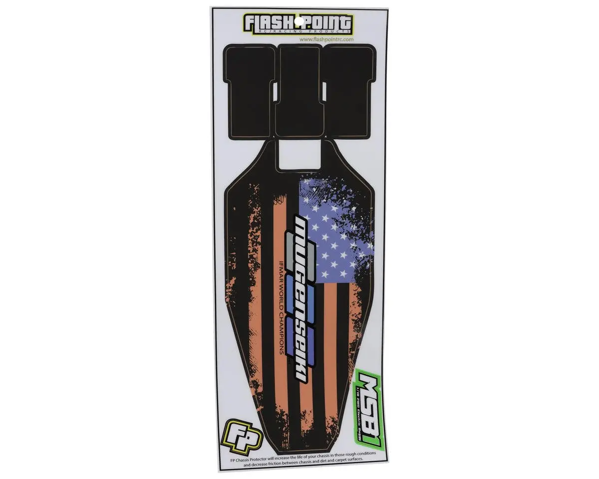 Flash Point Fp2188 Msb1 Chassis Protective Sheet (Mugen Logo) 2188 1