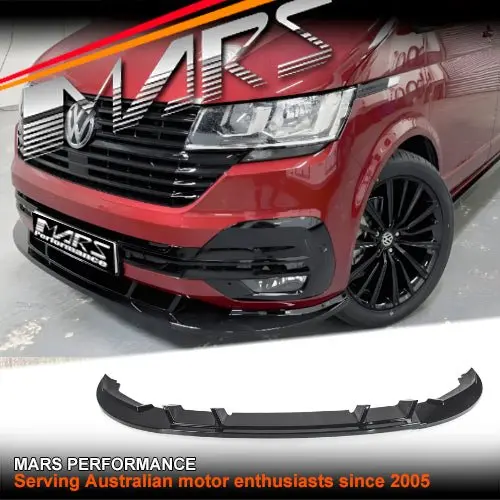 Front Bumper Bar Lip Spoiler Bodykit For Volkswagen Vw Transporter Multivan Caravelle California T6.1 2020-2024 1